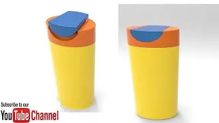 Solidworks Practice Exercise | Shampoo Bottle