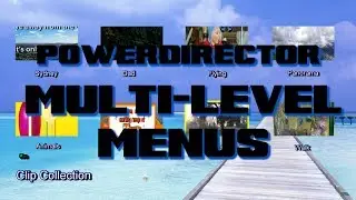 PowerDirector   Multi Level Menus