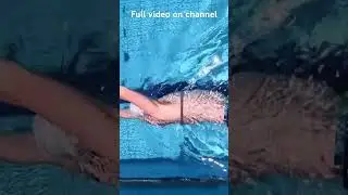 Streamline to streamline drill - learn to swim #swimclass #learntoswim #howtoswim #swimminglessons