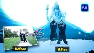 Mahadev Matte Painting VFX Editing | Mahadev Heavy Editing in after effects