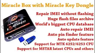 Miracle Box With Miracle Key Dongle