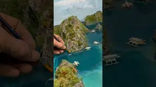 Coron Palawan Diorama | Visit this channel for the full Diorama tutorial 