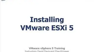 Install ESXi and Deploy Your First Virtual Machine | VMare Vspahre