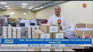 Xankəndi və digər rayonlara bülletenlər bele yola salındı