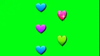 green screen hearts effects,love effects green screen.