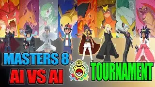 Who is the strongest Pokemon Trainer? Masters 8 AI Tournament!