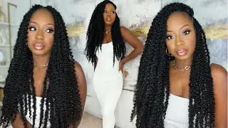 Super Simple Crochet Locs‼️Beginner Friendly Boho Locs ft BobbiBoss Butterfly Locs