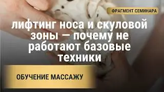 Алгоритм молодости фрагмент семинара Нижняя челюсть Подьязычная зона Двойной подбородок