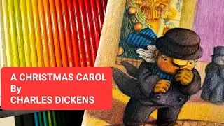 A Christmas Carol By Charles Dickens/Colored Pencils Drawing/Scrooge Bear version