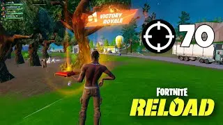Fortnite Reload ZB I 70 Eliminations Squad Gameplay 240 FPS 1440p