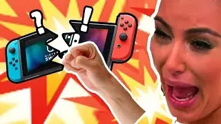 Hajotin kaverin Nintendo switchin?!?