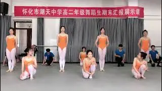 Dance Exam 舞蹈考试 体操服 體操 白丝  htzx