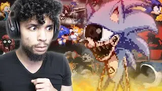 COMMENT MR.VIRTUEL A CAPTURÉ SONIC.EYX ? - React sur des Sprites Animations #13