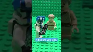 You’re not going to shoot him right?#lego #legostarwars #starwars #funny #memes #animation #shorts