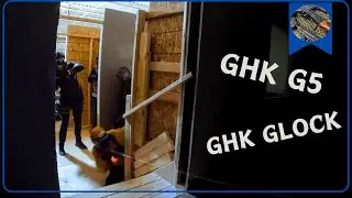 GHK G5 Gas Blowback Airsoft Gameplay GHK G5/GHK Glock