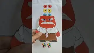 Anger , What's your color ? 👁️🌈 #shorts #art #shortvideo #colors #rainbow #trending #youtubeshorts