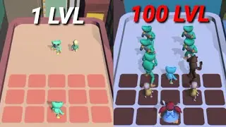 Merge Master Game- Merge Master Monster Fusion- Elden Warrior-Blue Monster- Dinosaur Mod (Max Level)