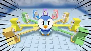 PENGUIN KNOCKOUT IN ROBLOX...