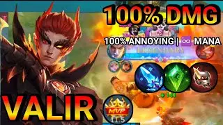 Valir Rank Monster 2024: Top Global VALIR Gameplay | MLBB Meta 2024 !