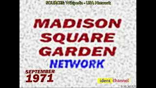 Madison Square Garden Network/USA NETWORK ident 09/1971