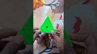 triangle cube rotate very fast ⏩