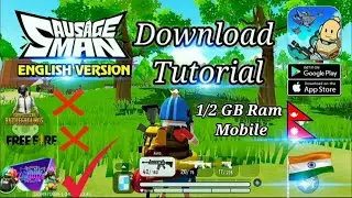 How To Download Sausage Man Battle Royale English Version | Sausage Man