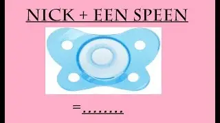 Nick + een speen buiten = .....
