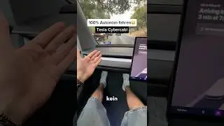 OHNE Lenkrad fahren!😳 Teslas Cybercab 100% autonom in Texas! 😱 