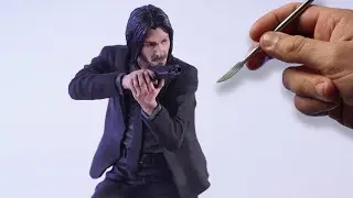 JOHN WICK Sculpture | Keanu Reeves [ John Wick 4 ]