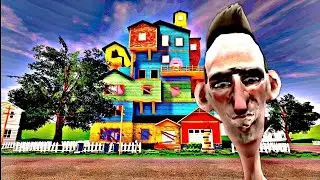 прохождение Angry Neighbor (БЕЗ КОММЕНТАРИЕВ)