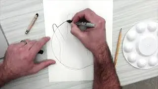 Hand Illusion Using Positive and Negative Space