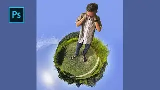 Photoshop - How to Make Tiny Planet Manipulation Effect