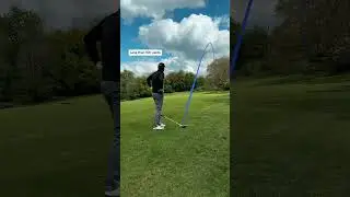 Play with GIANT PLASTIC GOLF CLUBS??Par 4 Hole Out!!!