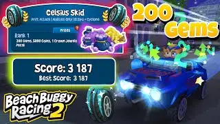 Celsius Skid 🏂| 200💎Gems Prize✨| Cyclone🦋+ El Zipo🎃| Beach Buggy Racing 2 🏖🏁| BB Racing 2