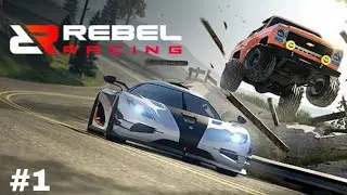 Super realistic racing gameplay video // rebel racing