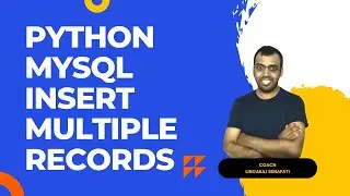 Python MySQL Insert Multiple Records #5 