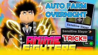 Roblox | HOW TO AFK farm YEN OVERNIGHT with Auto Clicker in Anime Fighters #roblox #autoclick