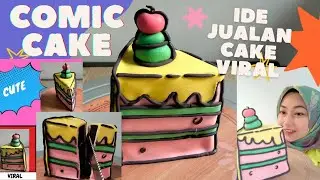 How to make a comic birthday cake !!