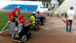 Соревнования по фигурному вождению электрических колясок