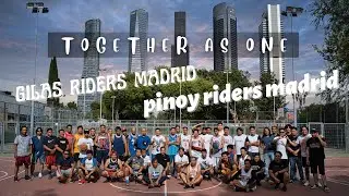 PINOY RIDERS MADRID VS GILAS RIDERS MADRID | basketball game | we are one!