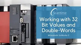 Working with 32 Bit Values and Double Words in Mitsubishi GxWorks 2!