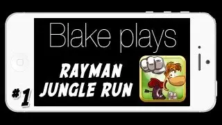 Blake plays Rayman Jungle Run - Levels 1-3 (JUMP)