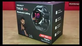 Fire boltt Talk Pro - Unboxing, Features & Reviews