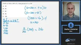 Percentages ​​​​​(GMAT Course – Problem Solving & Data Sufficiency Math Concepts)