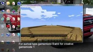 How to change your game mode in Minecraft