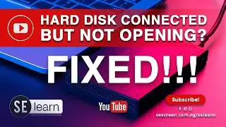 How to Fix External Hard Disk Detected But Not Opening Issue (2022)