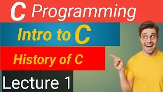 Introduction to C programming language/history of C programming  language in Urdu/Hindi