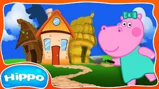Гиппо 🌼 Игра, сказка и загадка 🌼 Три поросенка 🌼 Мультфильм Обзор игры (Hippo)