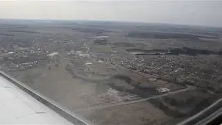 Посадка Як-42 а/к "Ижавиа" в аэропорту Ижевска 11.05.2018 г.