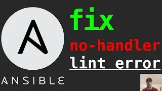 Fixing an Ansible Lint No-Handler Error in a Multi-Condition Task